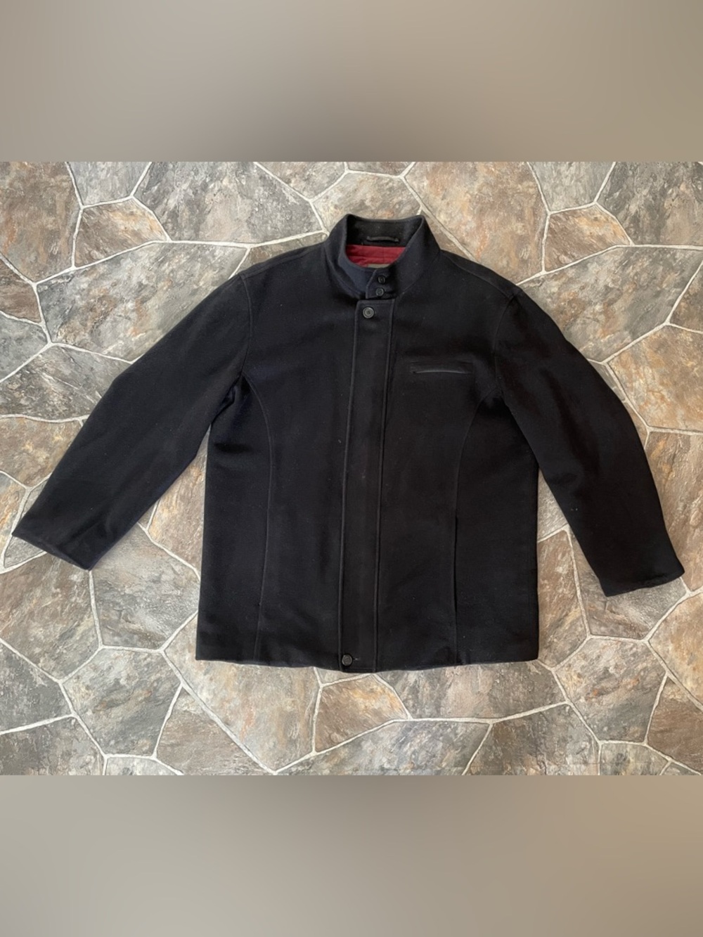 Ermenegildo Zegna Cashmere/Wool Car Coat - Men’s XL